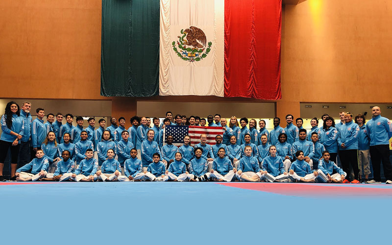 2019 AAU Team at World Open in Mexico